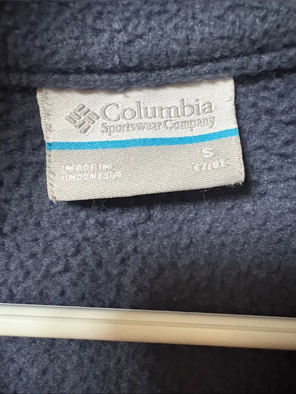 Columbia Kids Navy Jacket with Pink Zip